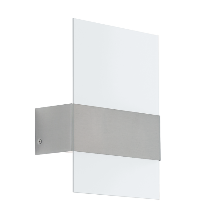 EGLO Nadela - Buitenverlichting - Wandlamp - LED - RVS - Wit