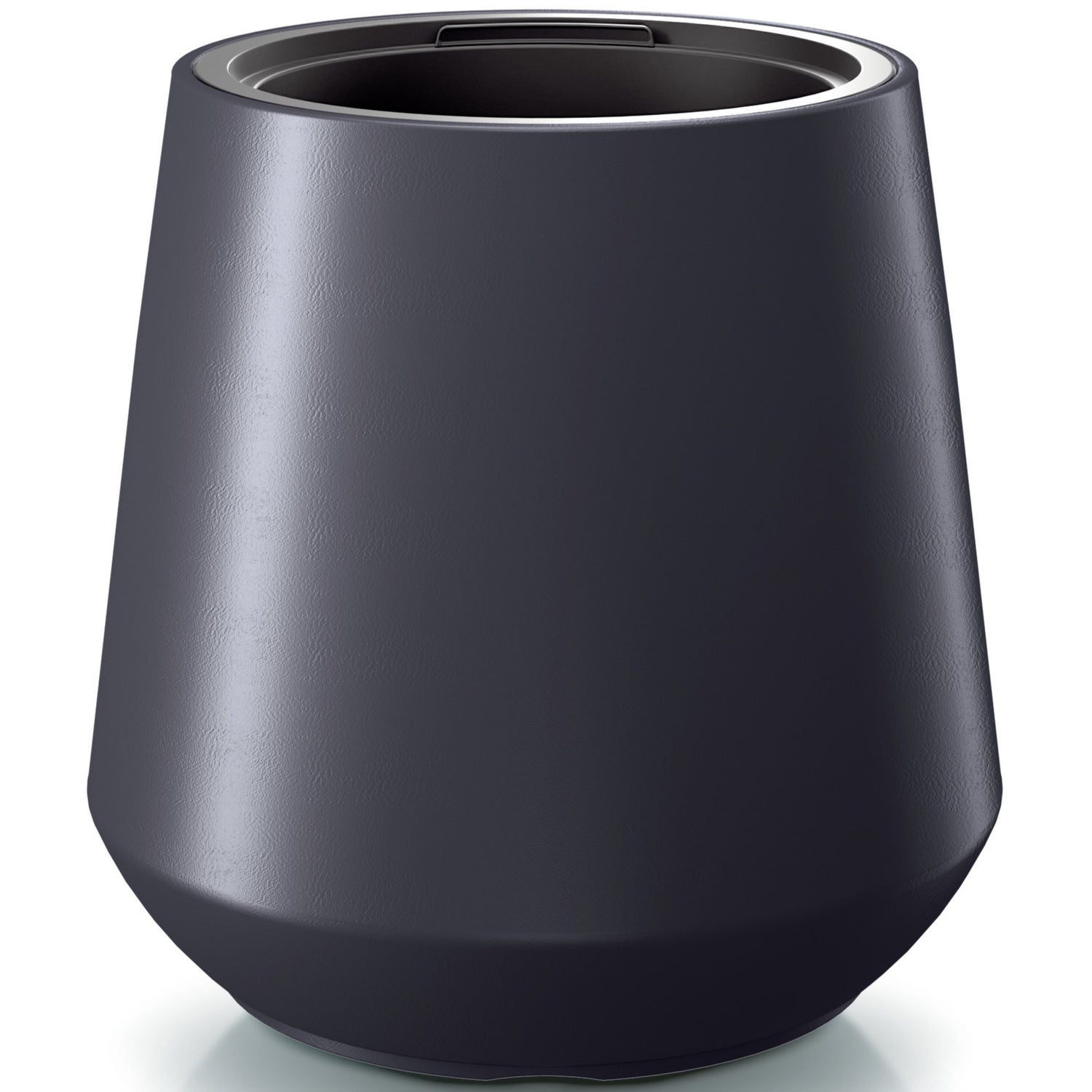 Prosperplast Plantenpot Sevilla - kunststof - antraciet - D30 cm