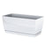 Prosperplast plantenpot - kunststof - parel wit - 24 x 12 x 11 cm