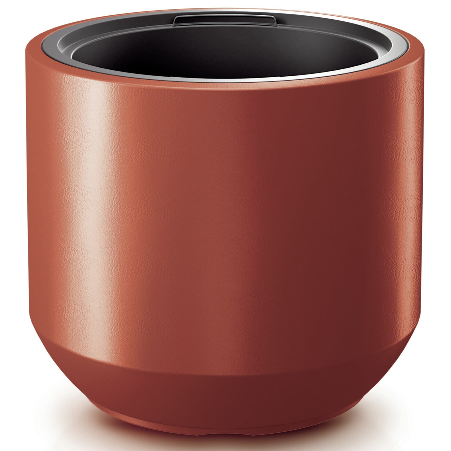 Prosperplast Plantenpot Sevilla - kunststof - koper - D30 cm