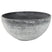 Ter Steege Bloempot schaal - kunststof - grijs - D25xH12 cm
