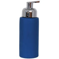 MSV Zeeppompje|dispenser Kyoto - keramiek - marine blauw|zilver - 18 c