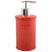 MSV Zeeppompje|dispenser - Industrial - metaal - rood - 17 cm