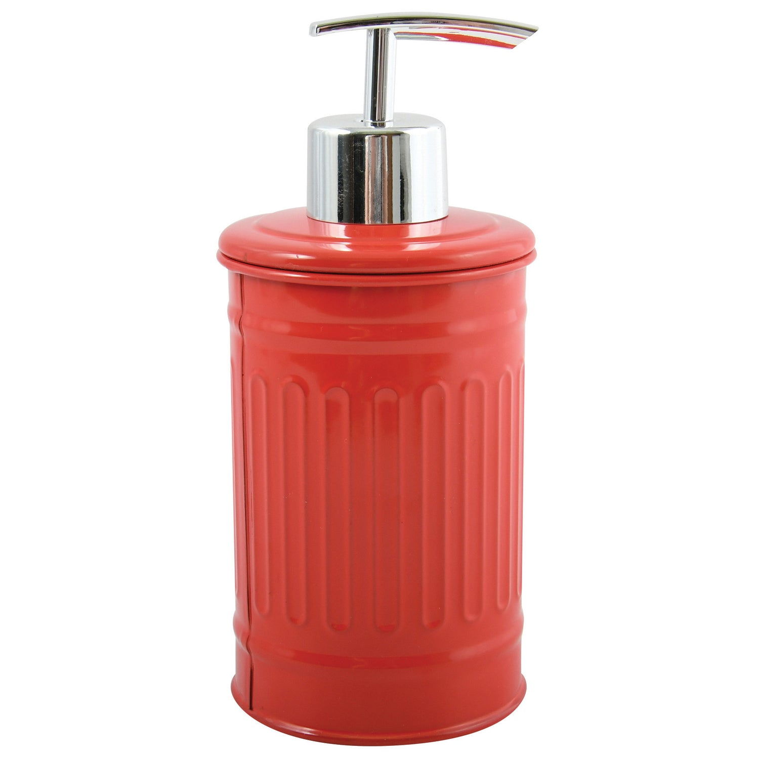 MSV Zeeppompje|dispenser - Industrial - metaal - rood - 17 cm