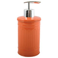 MSV Zeeppompje|dispenser - Industrial - metaal - oranje - 17 cm