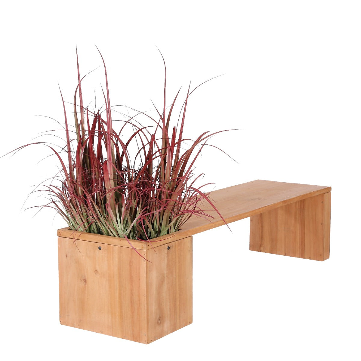 Mica Decorations Tuinbank Glenwood Bruin - 148x40cm