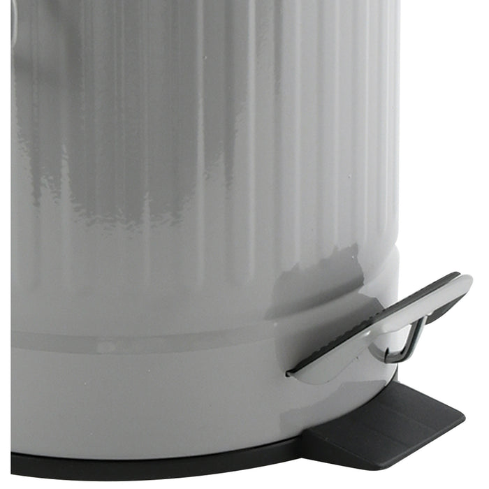 MSV badkamer|toilet pedaalemmer - taupe - 3L - 17 x 26 cm - Toilet