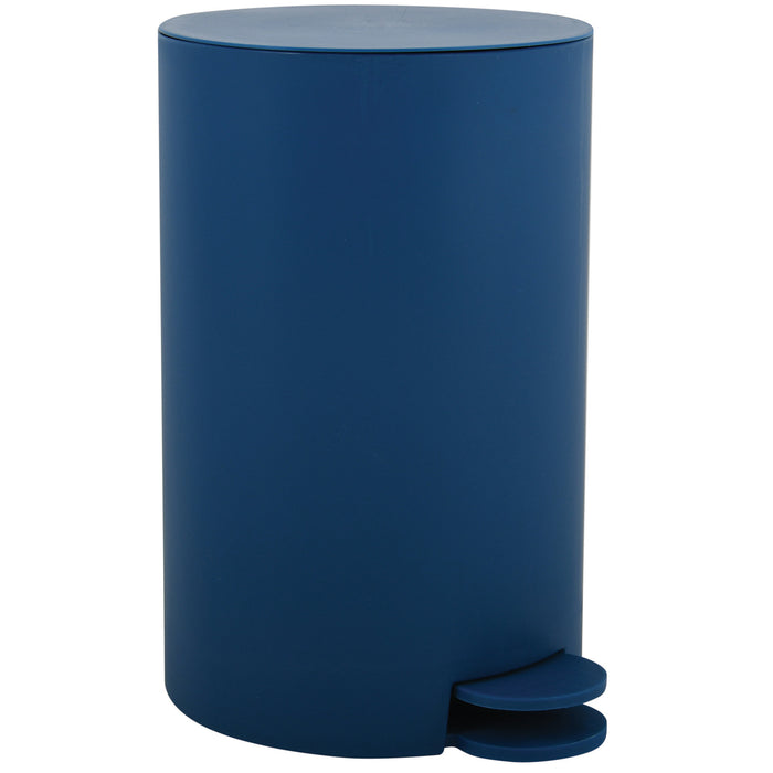 MSV badkamer|toilet pedaalemmer - marine blauw - 3L - 15 x 27cm