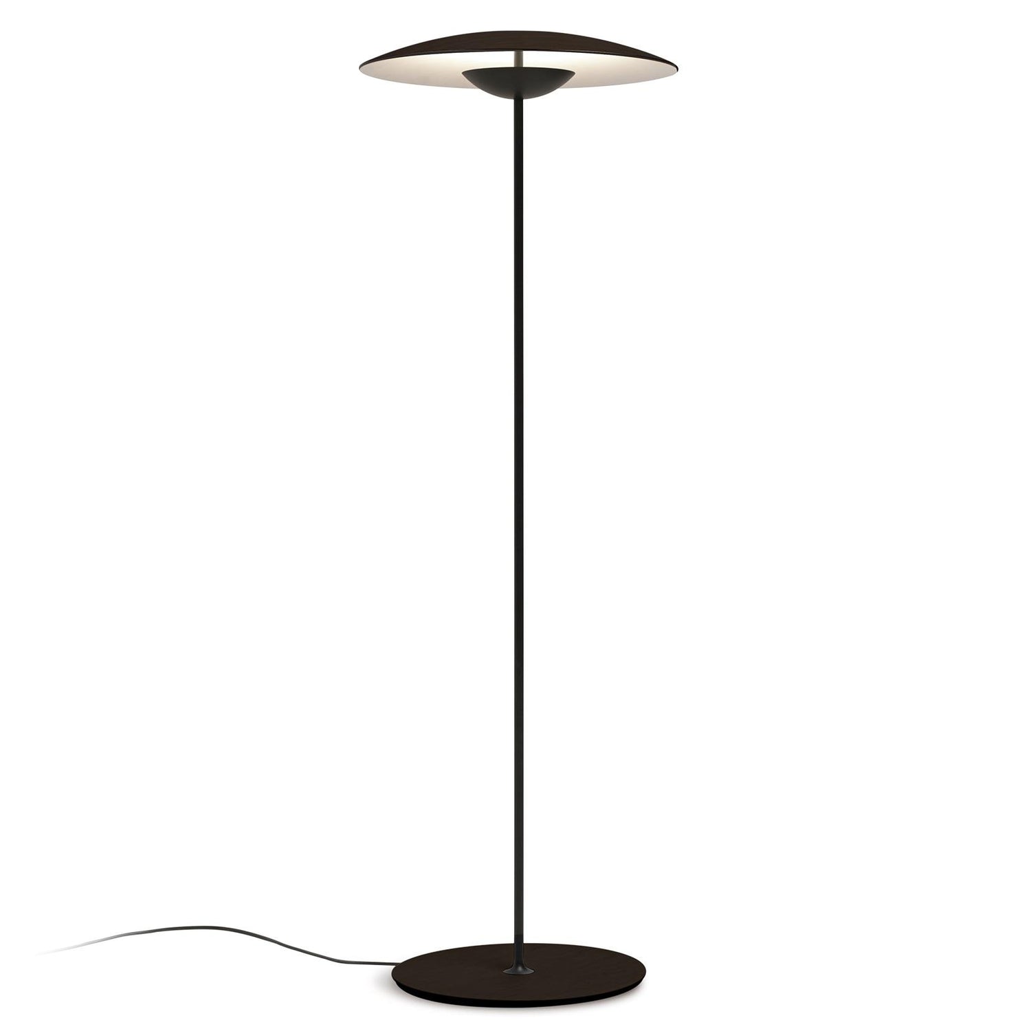 Ginger P vloerlamp LED wengé