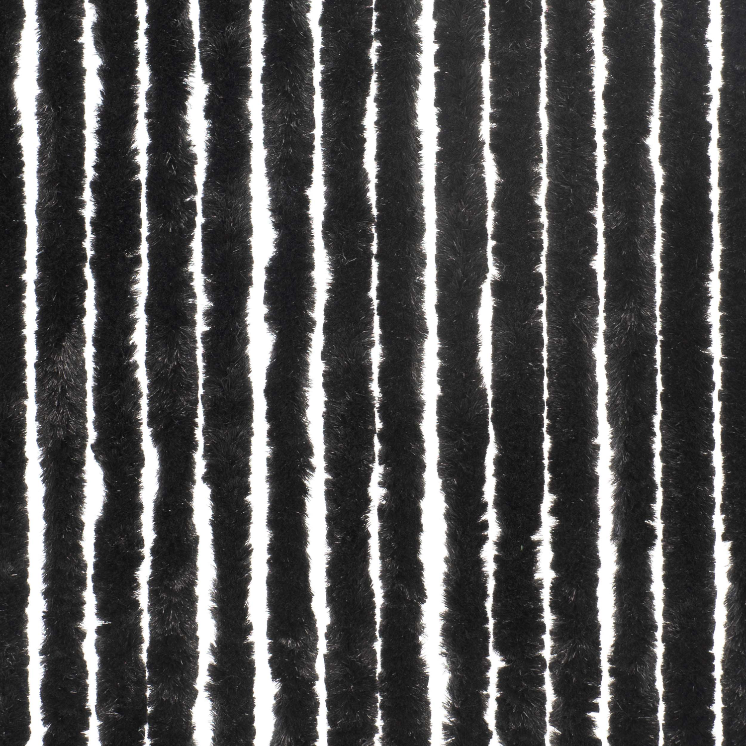 Livn Deurgordijn Chenille antraciet 220x90cm