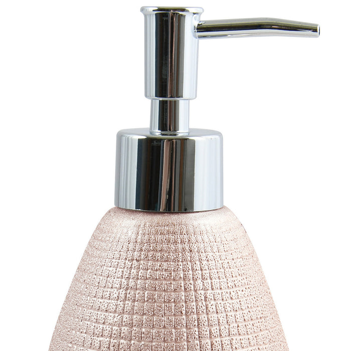 MSV Zeeppompje|dispenser - Shanghai - keramiek - rose goud- 17 cm