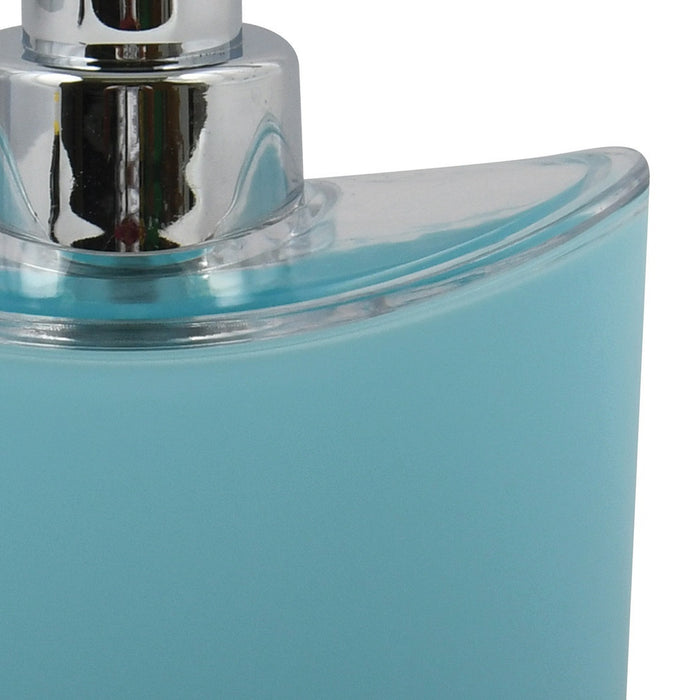 MSV Zeeppompje|dispenser Aveiro - PS kunststof - lichtblauw - 11x14cm