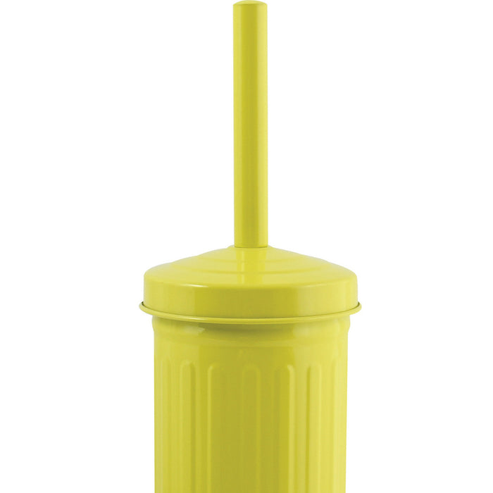 MSV Industrial Toilet|wc-borstel houder - metaal - appelgroen - 38 cm