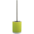 MSV Toilet|wc-borstel houder - keramiek|metaal - appelgroen - 38 cm