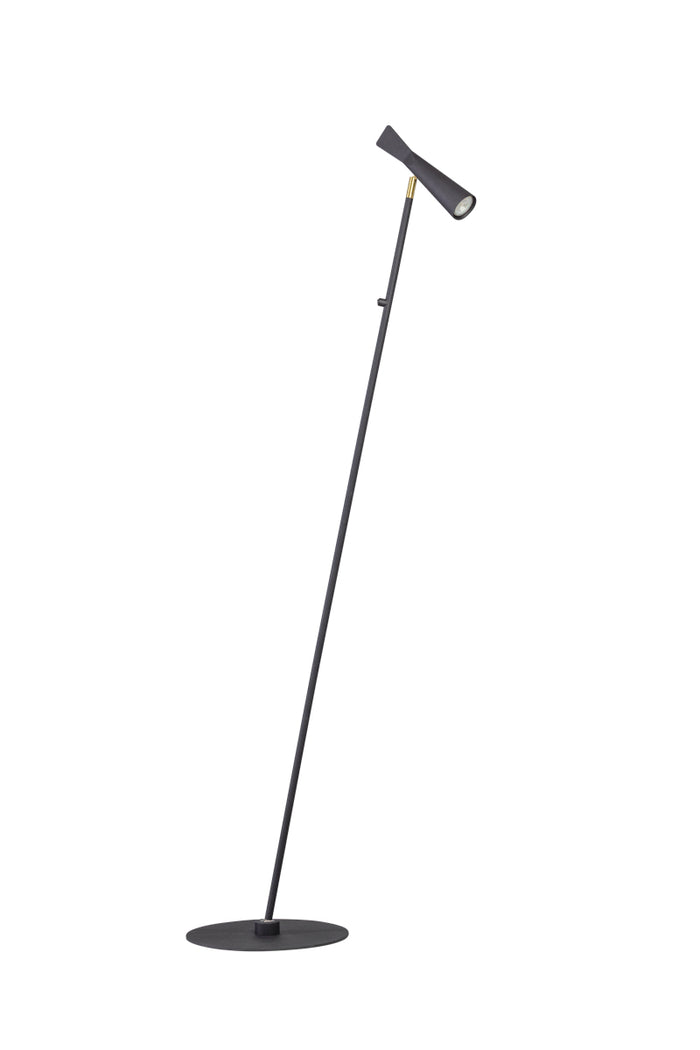 ETH Pisa - Vloerlamp - Verstelbaar 360 graden - Mat zwart - GU10