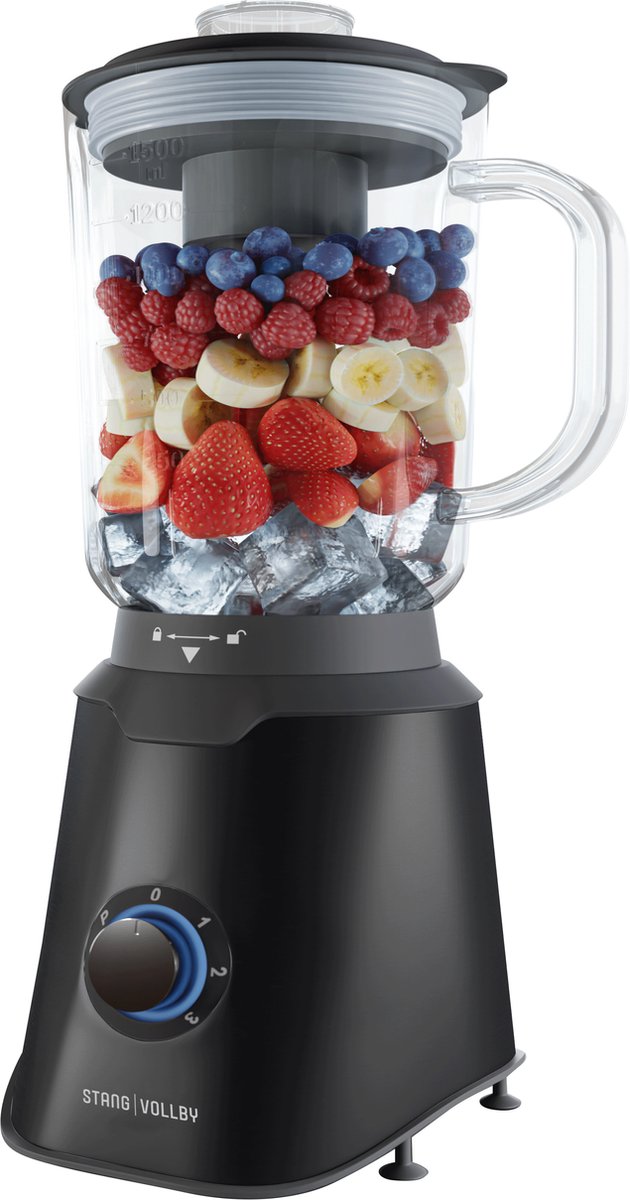 StangVollby blender - 1500 ml - zwart