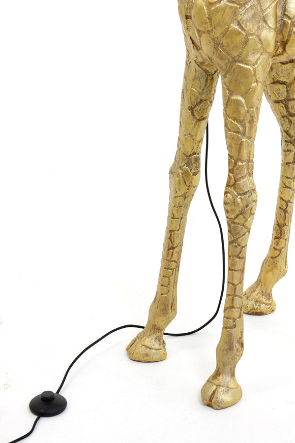 Light&living Vloerlamp 44x33,5x184 cm GIRAFFE antiek brons