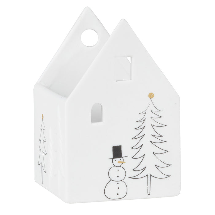 Räder mini lichthuisje kerstboom