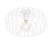 QAZQA Design plafondlamp wit 39 cm - Johanna