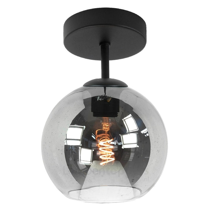 Highlight Plafondlamp Fantasy Globe Smoke Ø 20cm