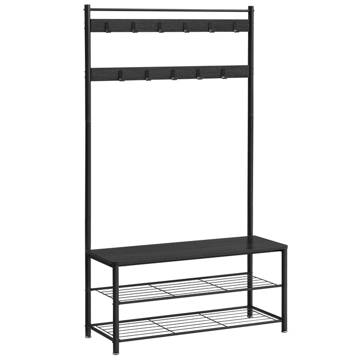 ACAZA Garderoberek Zwart