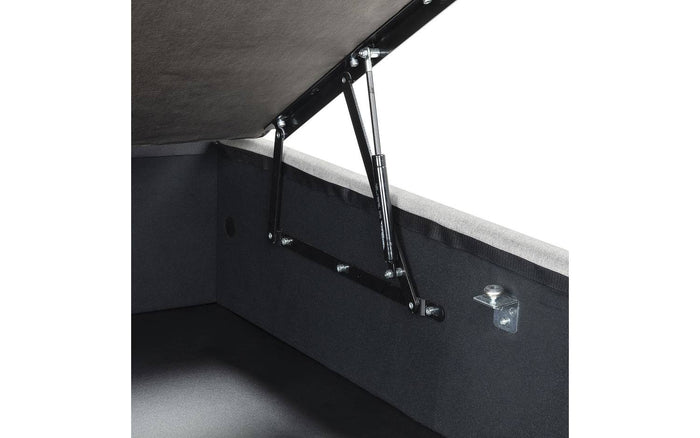 Kave Home - Matters vouwbank in grijs voor een matras van 160 x 200 cm