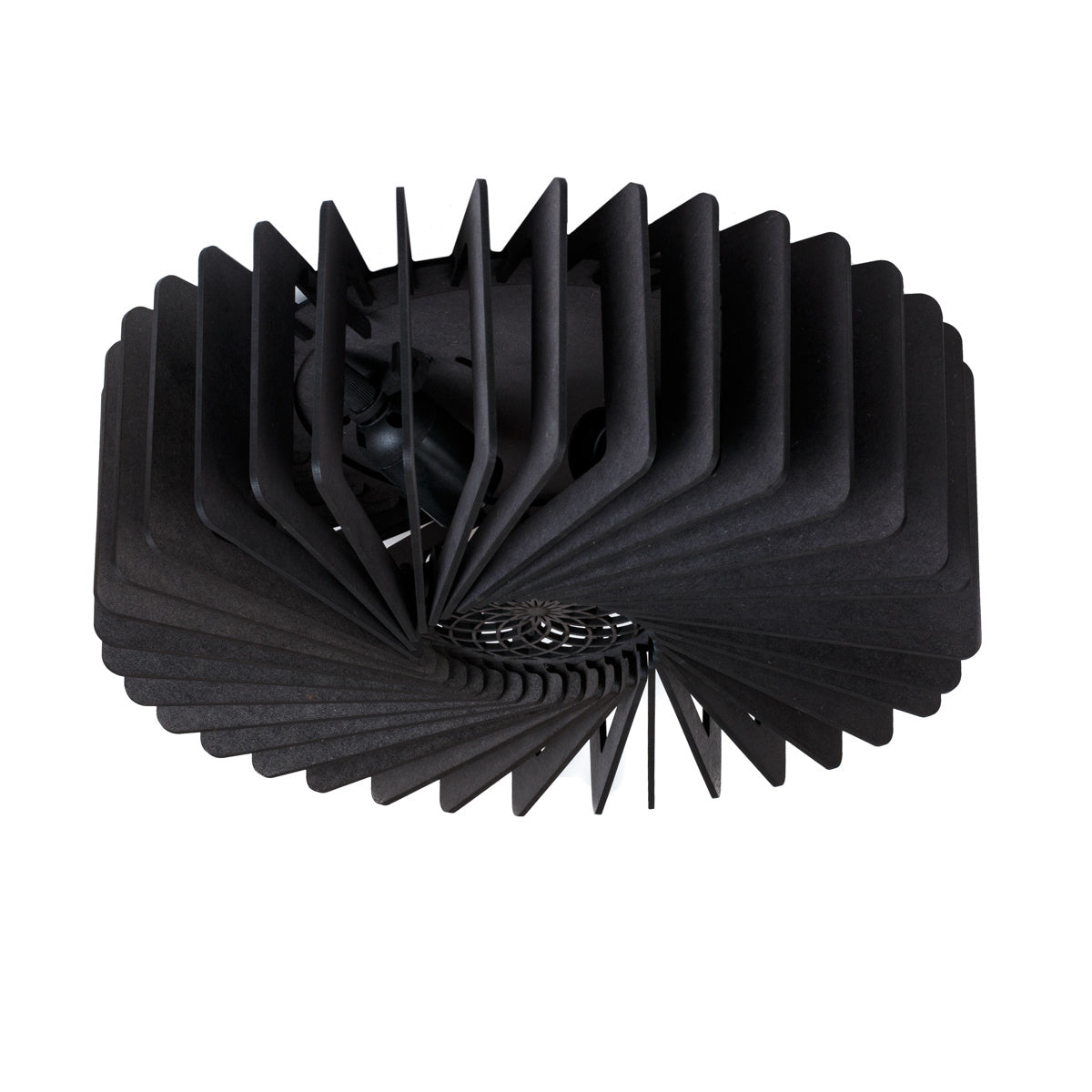 Blij Design  Plafondlamp Edge Ø 36 cm zwart