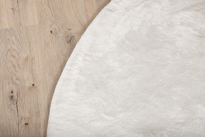 Nest living Kelsey Vloerkleed Ø 200 cm - Wit