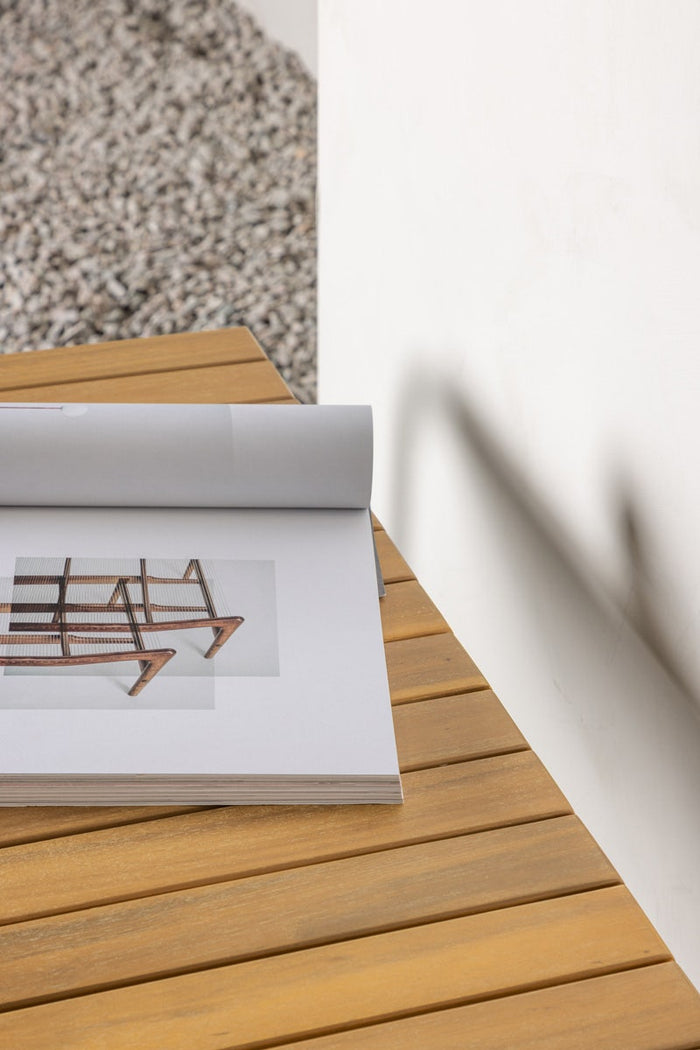 Nest outdoor Jonas tuinbank naturel - 136 x 46 cm