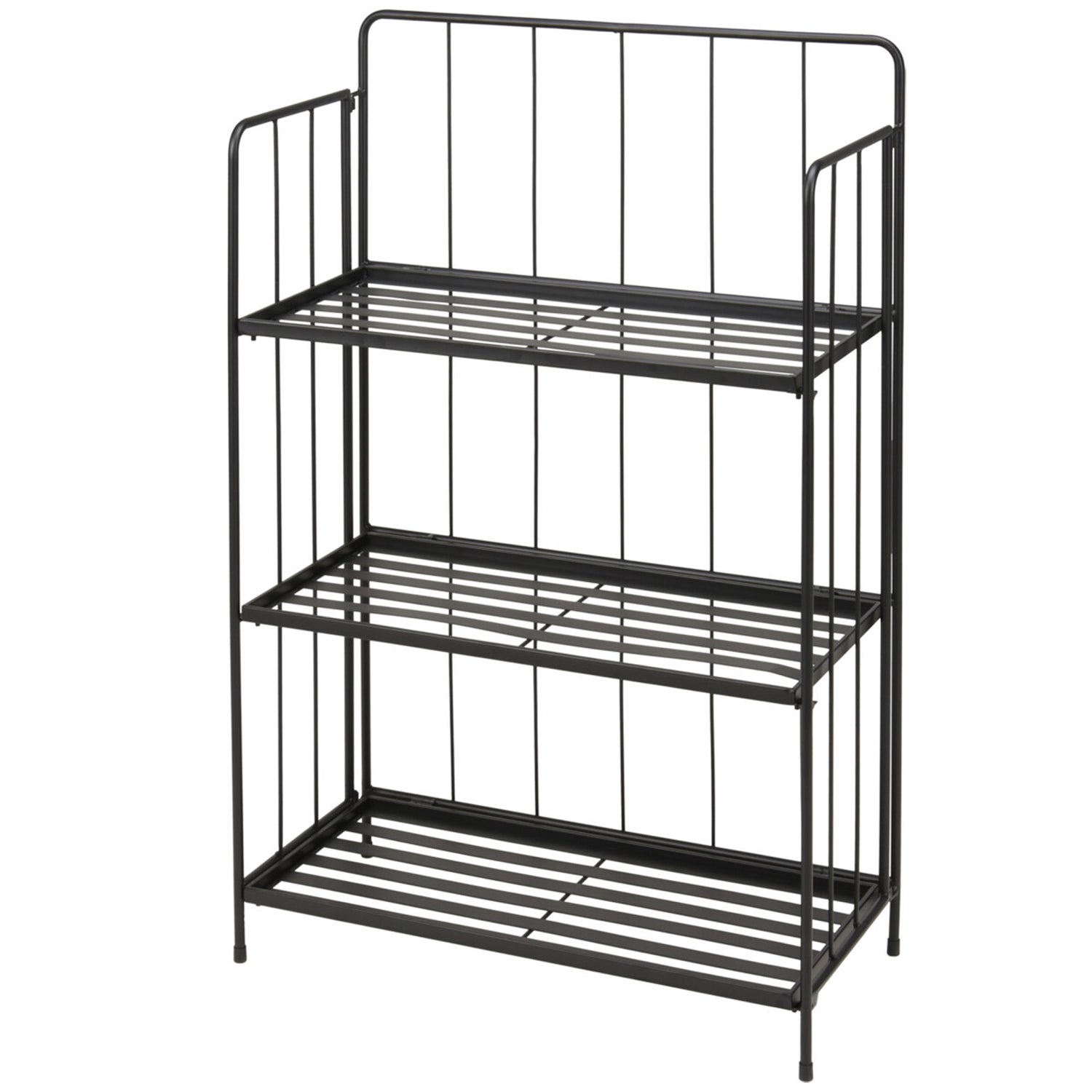 Pro Garden Plantenrek|plantentafel - zwart - 58 x 27 x 90 cm