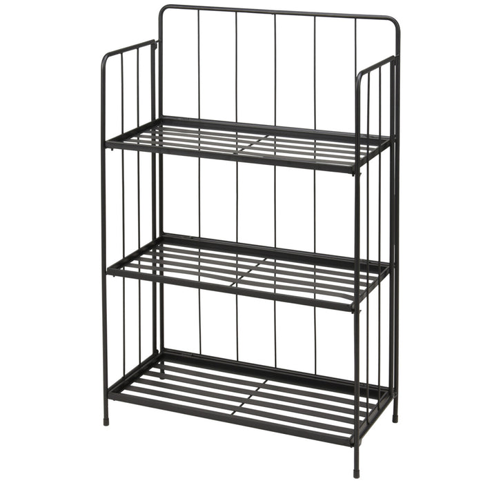 Pro Garden Plantenrek|plantentafel - zwart - 58 x 27 x 90 cm