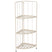 Pro Garden Plantenrek- creme - metaal - 42 x 30 x 90 cm - inklapbaar