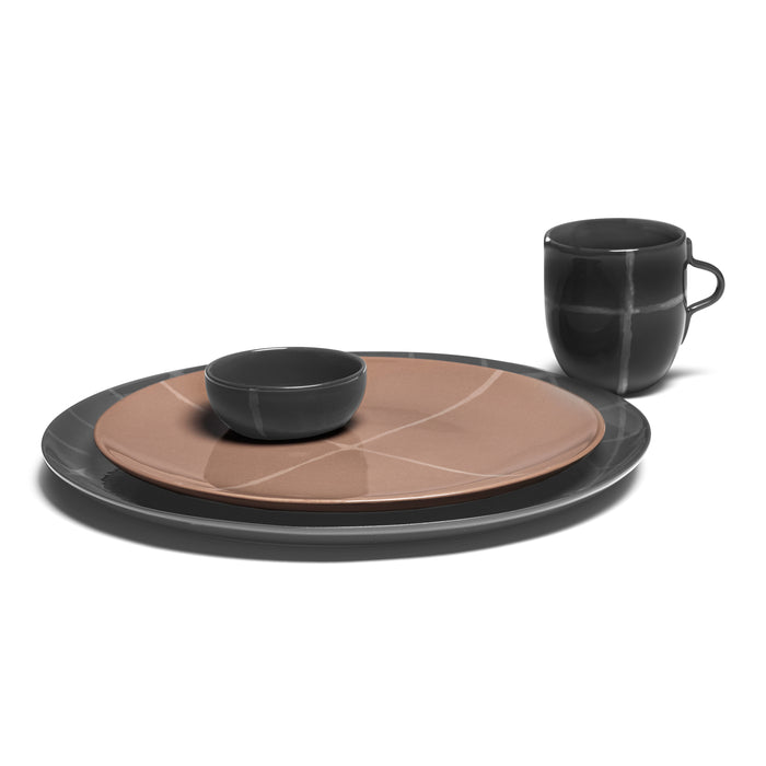 SERAX - Kelly Wearstler - Zuma Dinerbord Ø 28 cm - 2 st. - Sienna