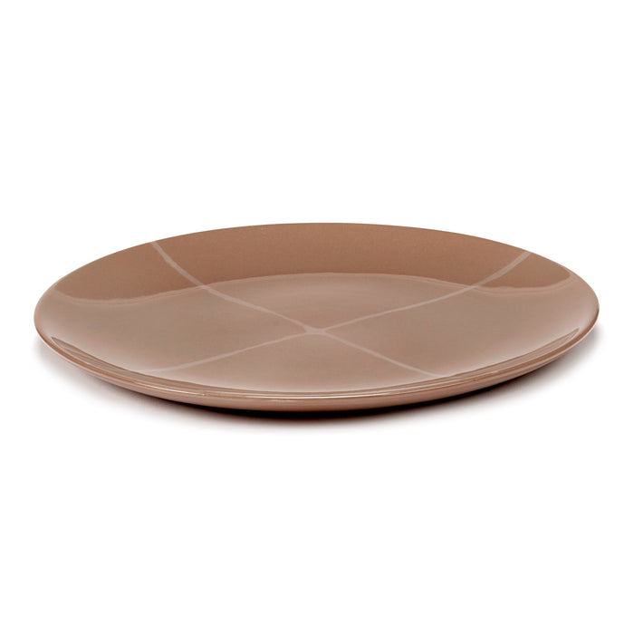 SERAX - Kelly Wearstler - Zuma Dinerbord Ø 28 cm - 2 st. - Sienna