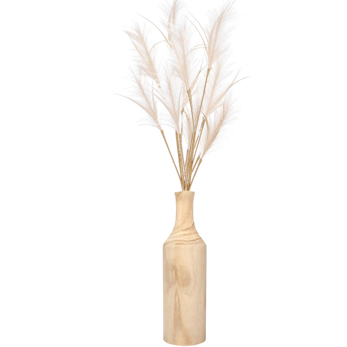 House of SeasonsA pluimgras kunst stengels - creme wit - 98 cm