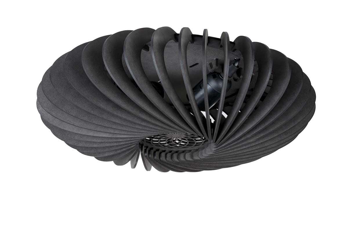 Blij Design  Plafondlamp Swan Ø 48 cm zwart
