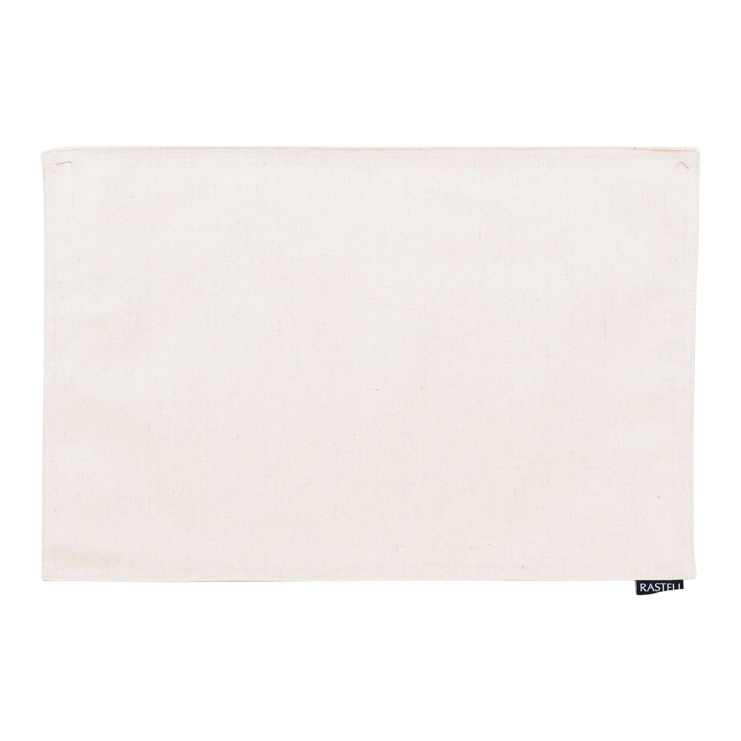 Rasteli Placemat Vlekwerend Beige-Wit L 45 cm B 30 cm Set van 2 stuks