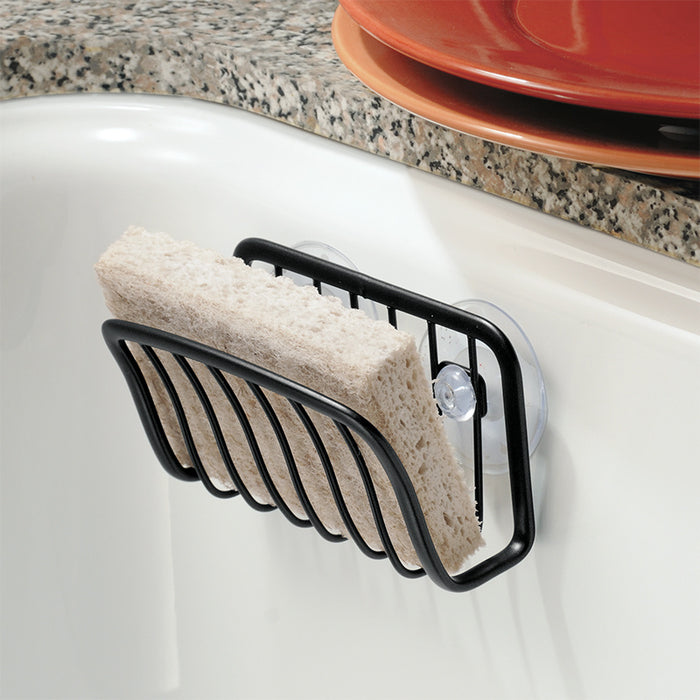 Sponshouder met Zuignappen, Zwart - iDesign | Axis