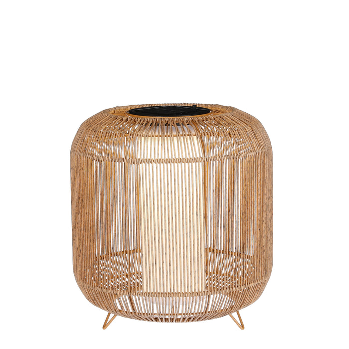 Luca Lighting Colwood Lantaarn Solar - H30 x Ø30 cm - Bruin