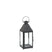 Mica Decorations Bilbao Lantaarn - L14 x B14 x H37 cm - Zwart