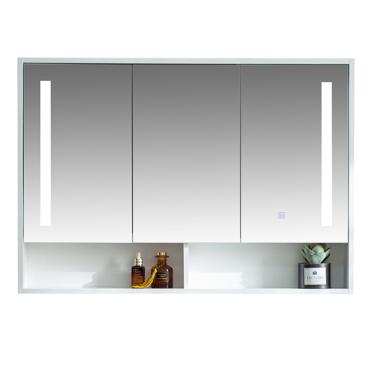 Vtw Living - Spiegelkast - Badkamermeubel - Medicijnkast - 100 cm