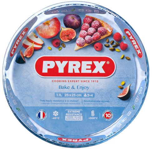 Pyrex - Taartvorm Rond, 28 cm - Pyrex | Bake &amp; Enjoy