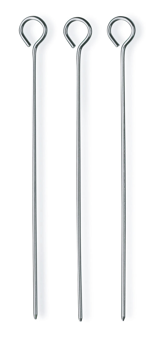 Kela - Satépen | Vleesspies, set van 12 - RVS - Kela | Pincho