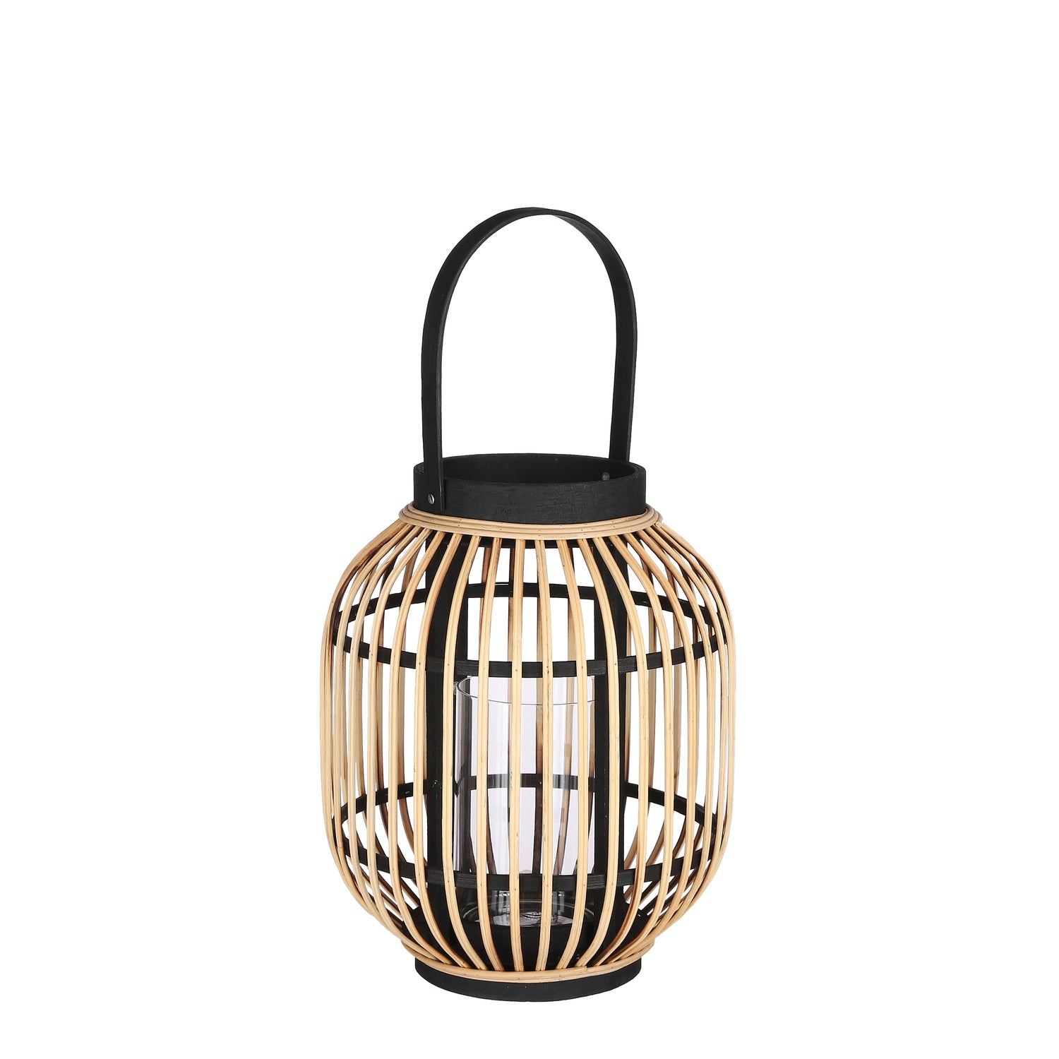 Mica Decorations Irma Lantaarn - H31 x Ø25 cm - Bruin