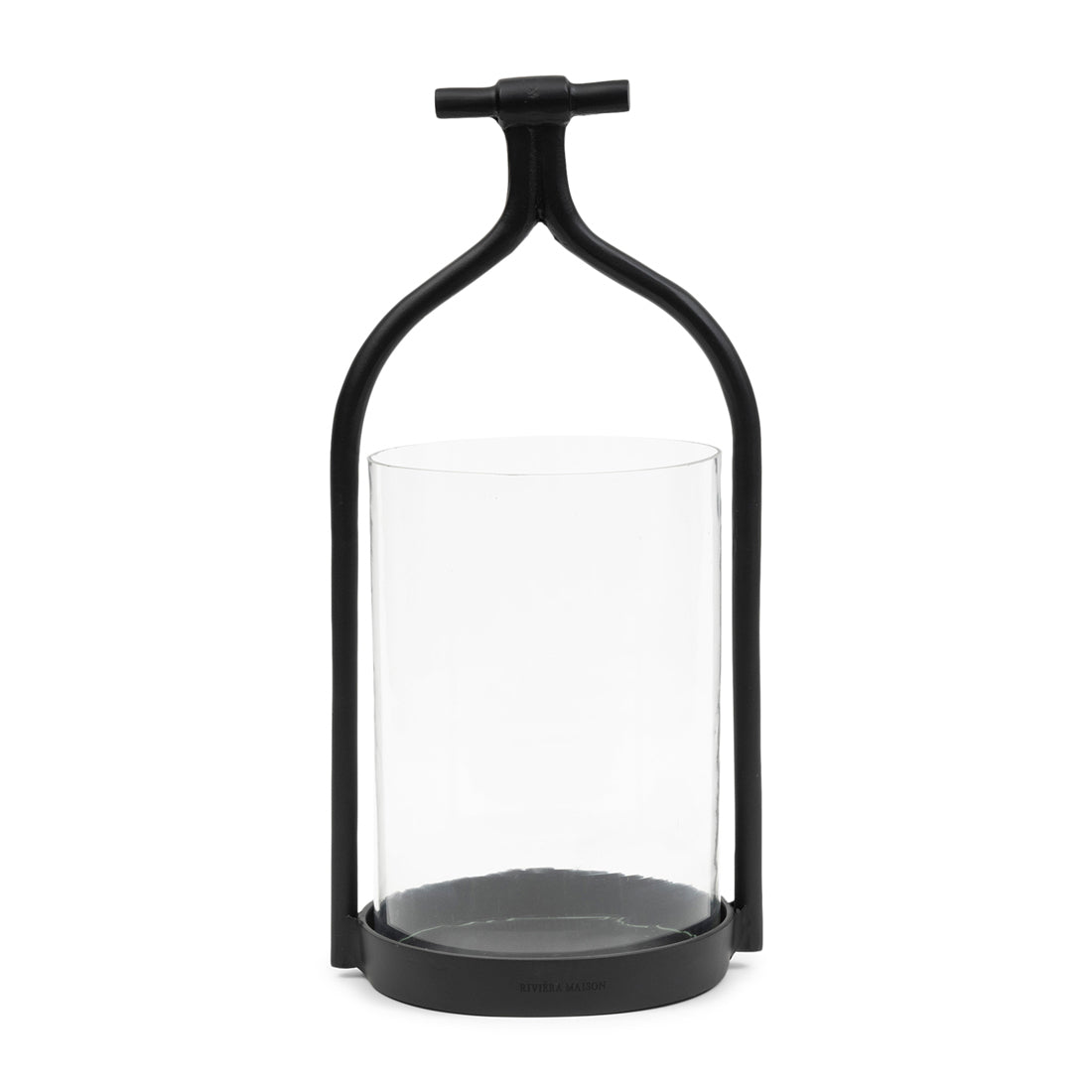 Riviera Maison RM Saxon T-handle Lantern -  21.0x18.0x42.0 cm