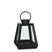 Mica Decorations Lantaarn L22,5 x B22,5 x H30,5 cm Zwart