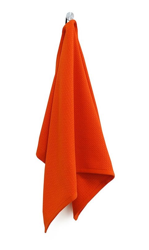 Ekobo Claro Handdoeken Set van 2 - 100% Organisch Katoen -Persimmon