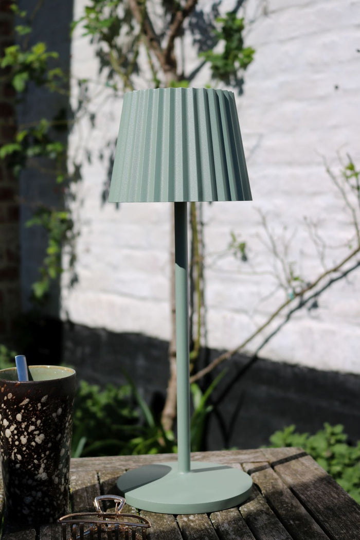Lucide JUSTINE Tafellamp - Groen