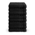 Byrklund - Gastendoek Bath Basics - 8x 30x50 - Zwart