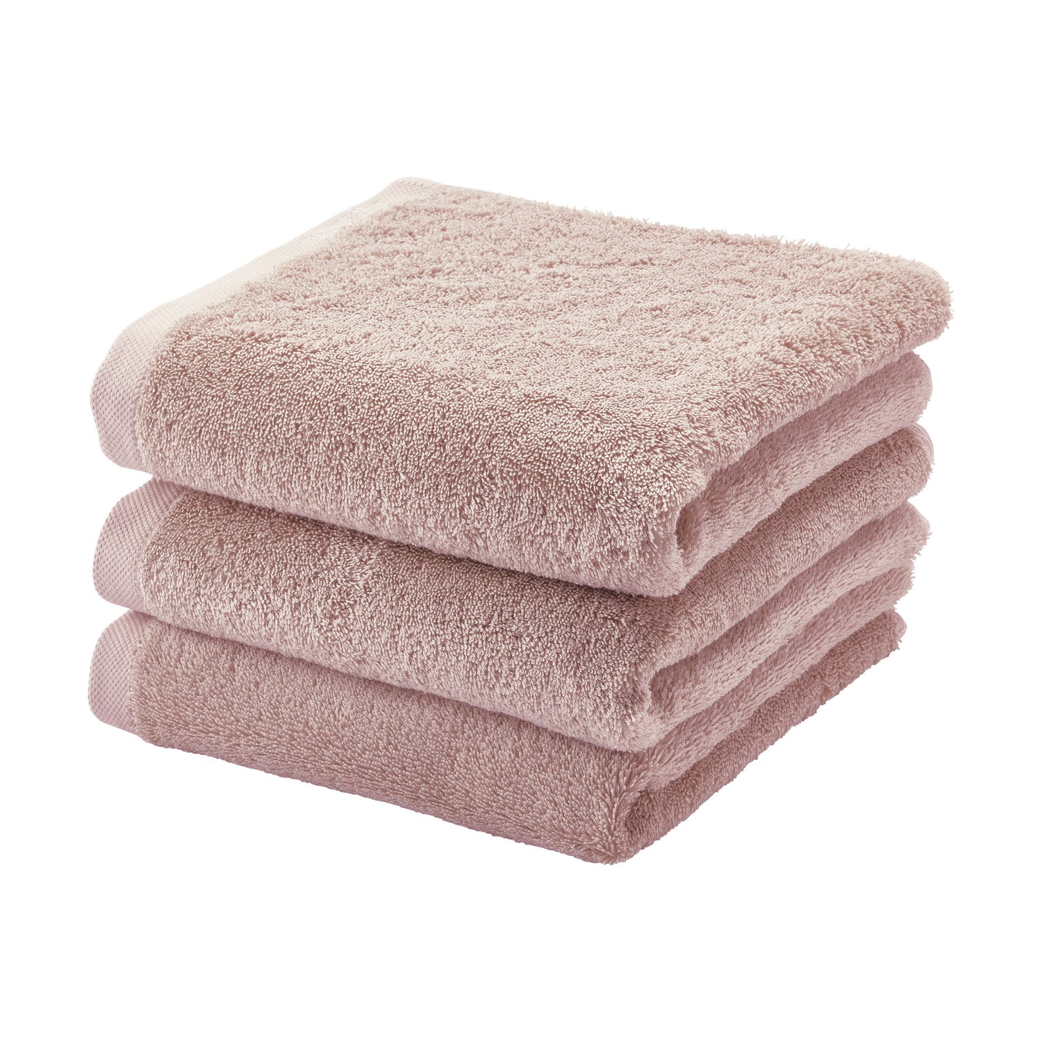 Handdoek 55x100 Cm London Dusty Pink-87